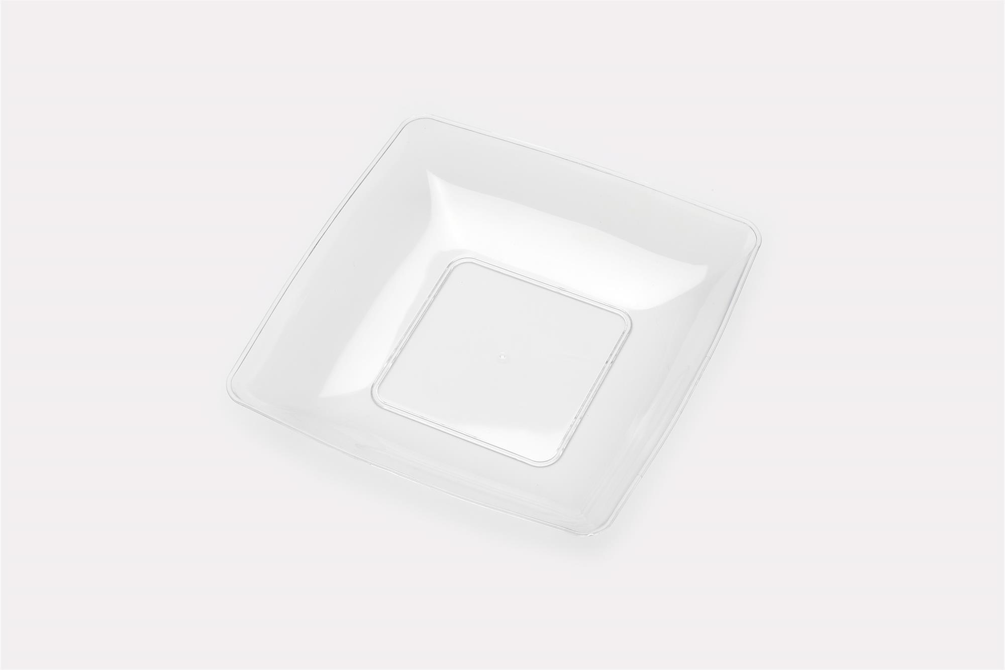 Luxury crystal square stew plate