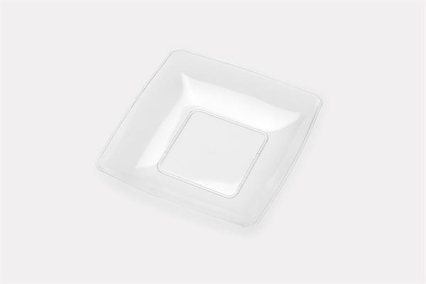 Luxury crystal square stew plate