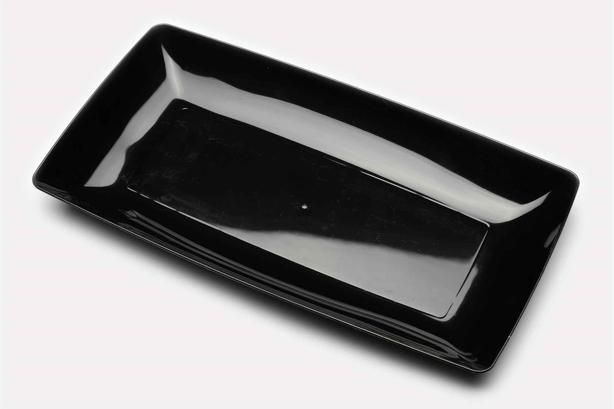 Black Large size luxury rectangular tray